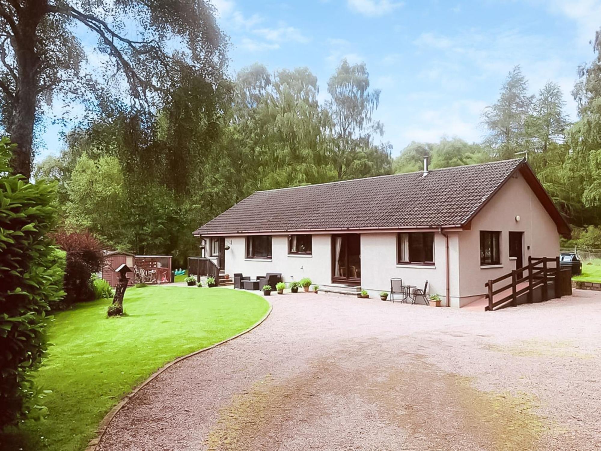 The Birches Villa Ardclach Exterior foto